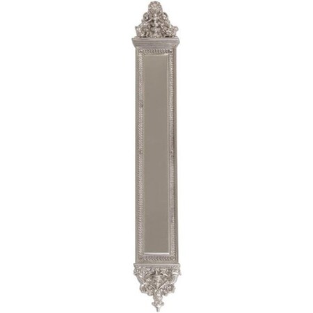 Brass Accents BRASS Accents A04-P5240-619 Apollo 3-.62 in. x 25-.50 in. Push Plate Satin Nickel A04-P5240-619